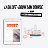 BOOST Lash + Brow Infusion Course