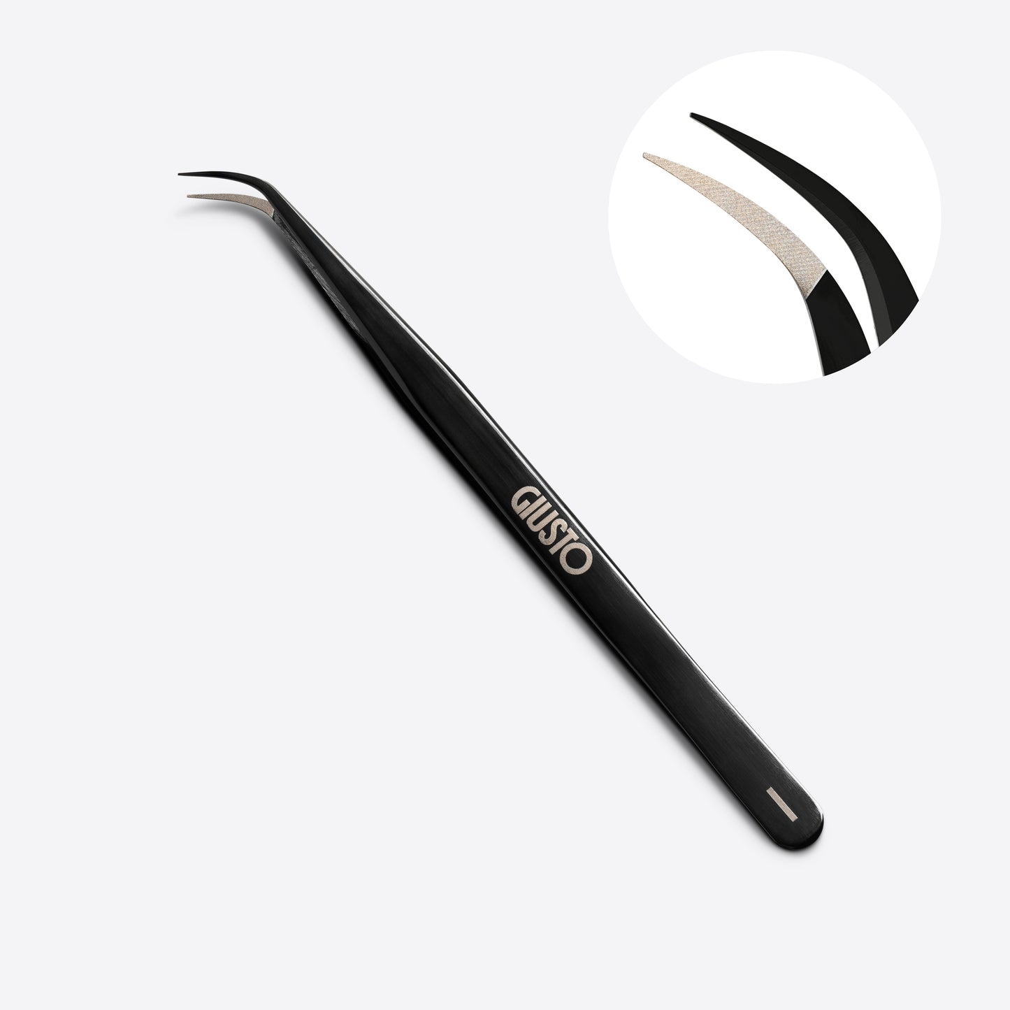 I - Mini Curve Slim Fiber Tip Tweezers