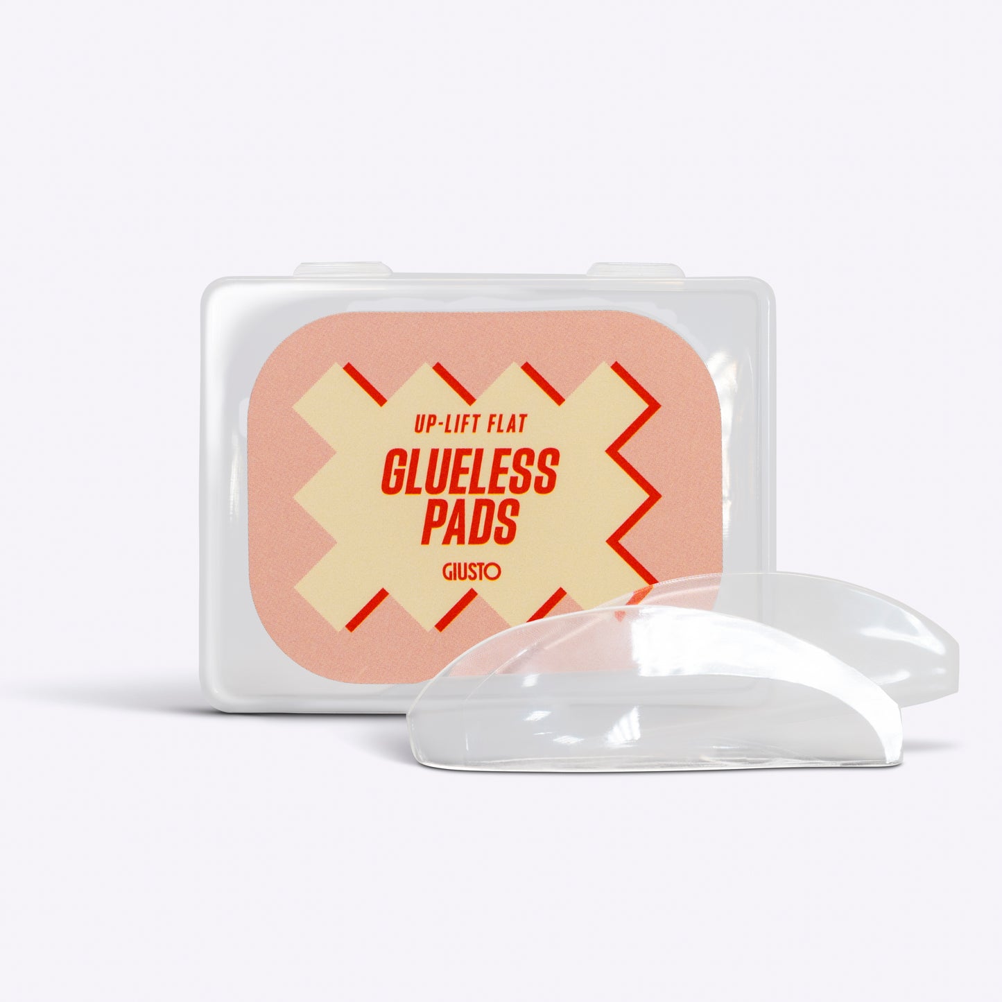 Glueless up-lift flat pads, Korean method