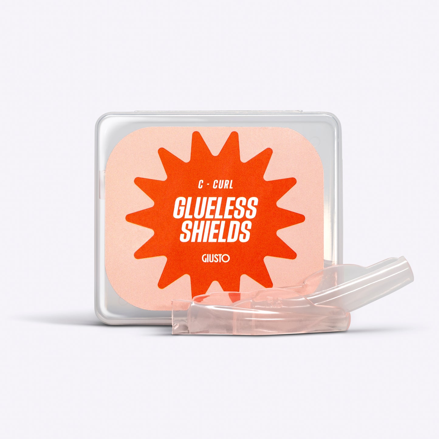 Glueless lash lift shields, C curl