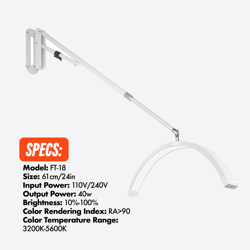 
                      
                        LED Half Moon Light + Wall Mount 2.0
                      
                    