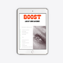  BOOST Lash + Brow Infusion Course